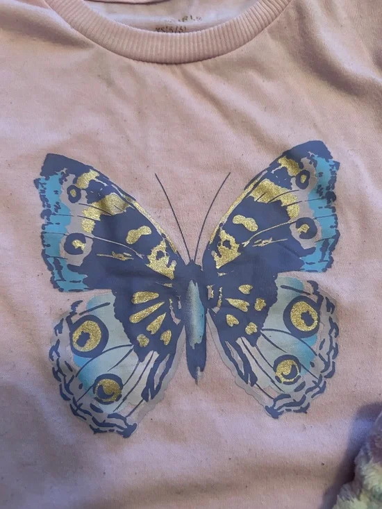 BCBG girls 5/6 fleece night shorts and top - Picture 3 of 10